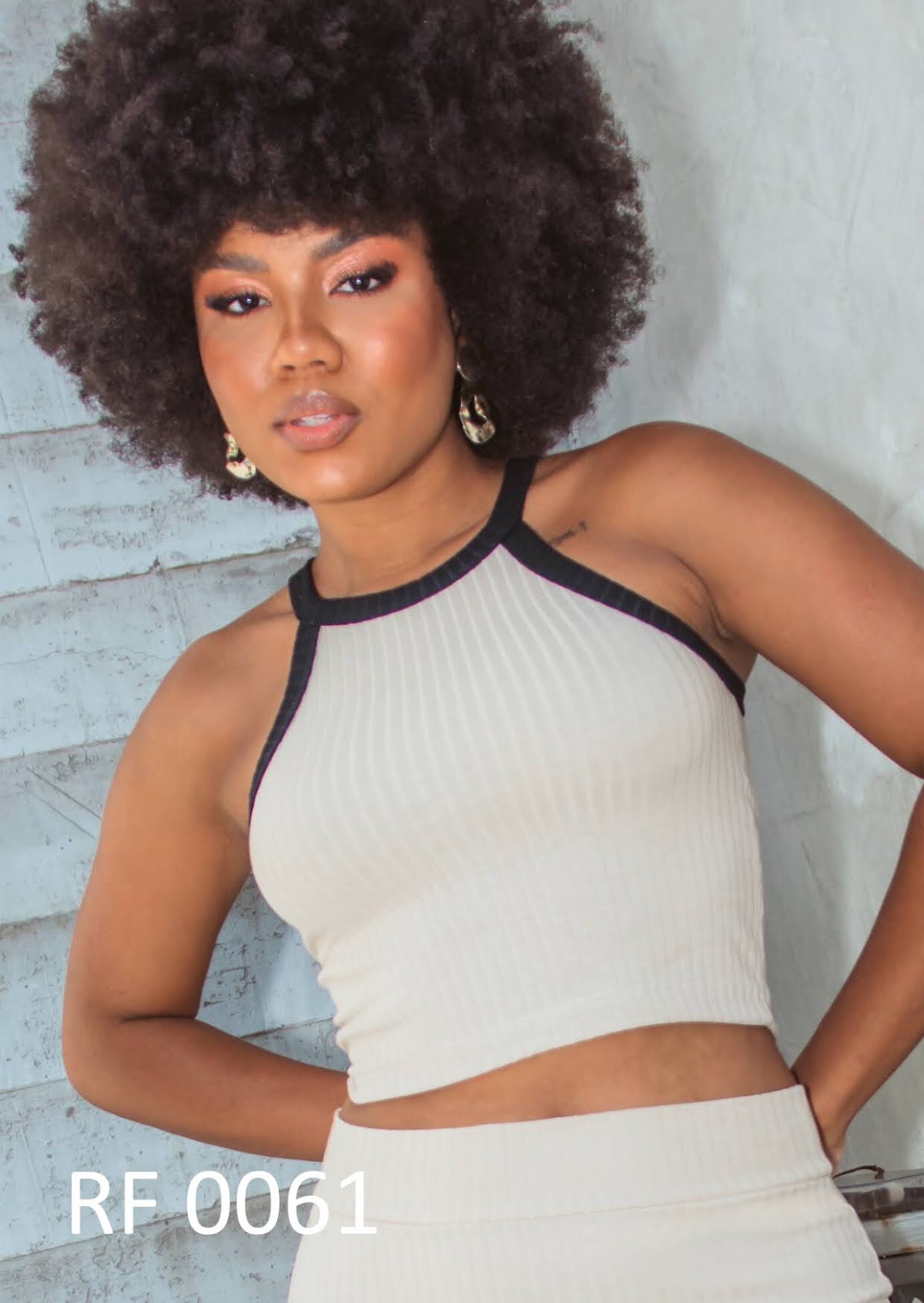 Cropped canelado — RF 0061