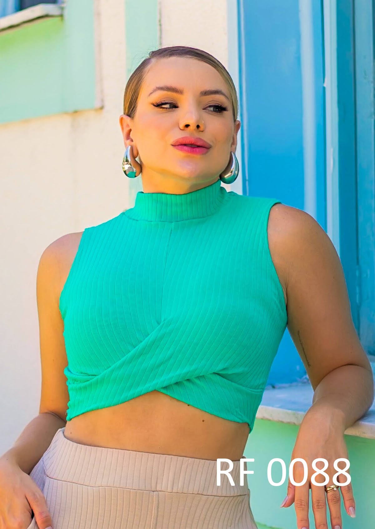 Cropped canelado — RF 0088