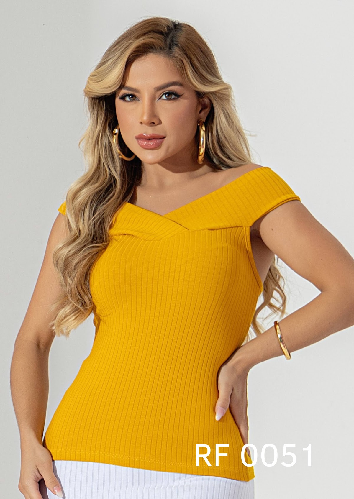 Blusa canelada — RF 0051