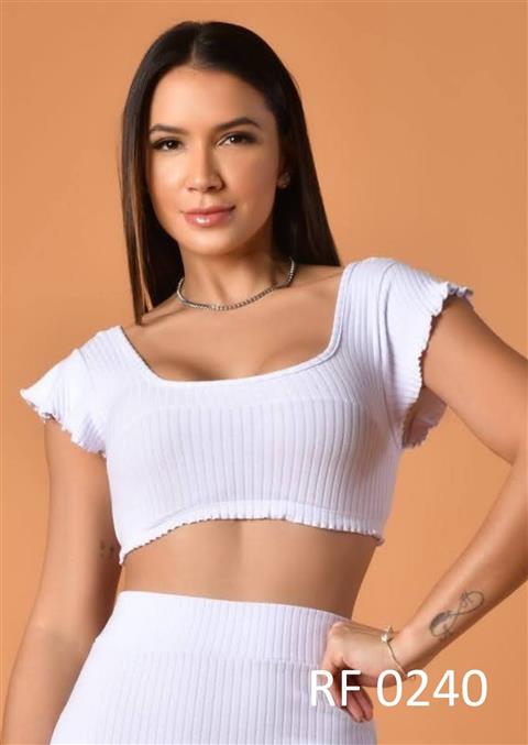 Cropped canelado — RF 0240