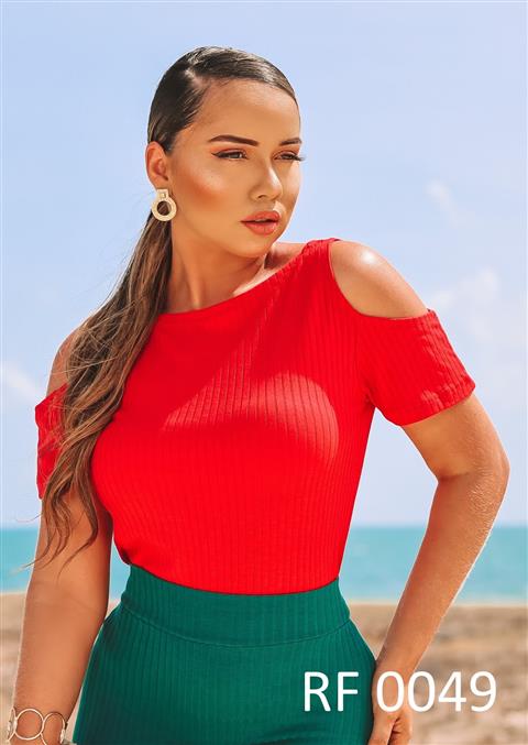 Blusa canelada — RF 0049
