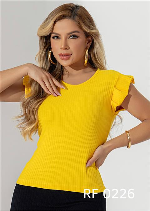 Blusa canelada — RF 0226